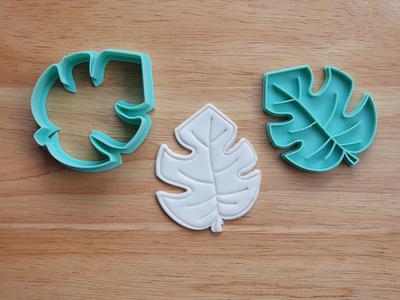 Monstera Leaf Cookie Cutter