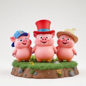3 Little Pigs