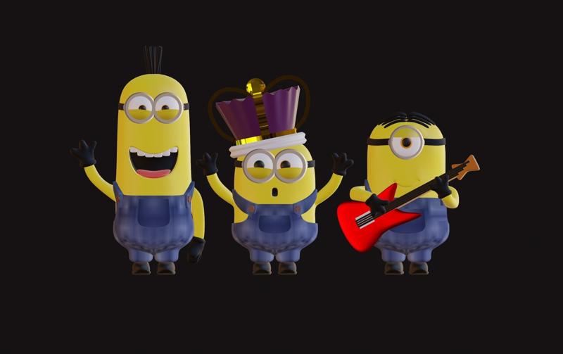3 Pack - Inspired by Minions