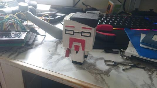 Jamie Hyneman Figure Mythbusters (From  old tested.com logo)