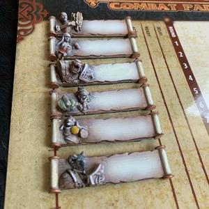Character Bust Initiative Trackers