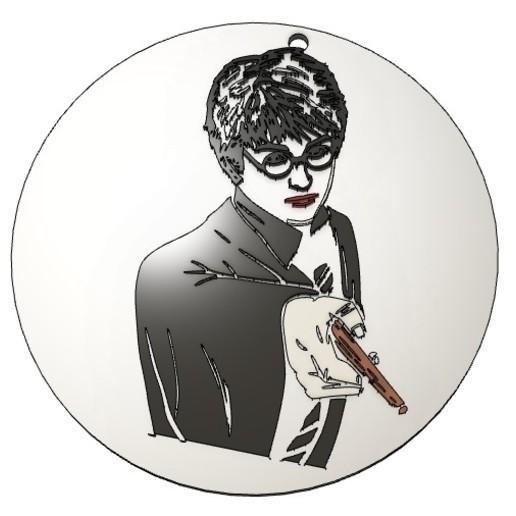 Harry Potter Badge Pendant Medal