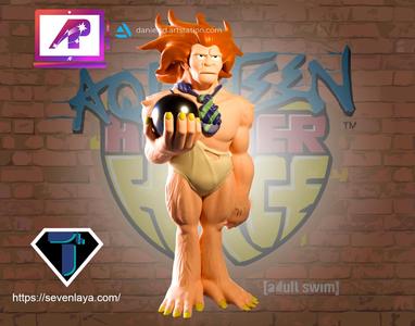 Aqua teen hunger force oog