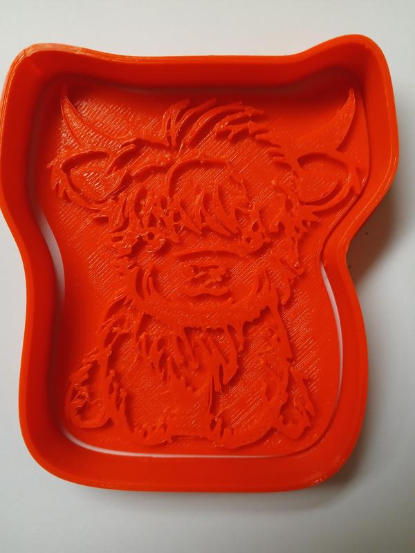 Highland Cow Cookie Cutter - 2