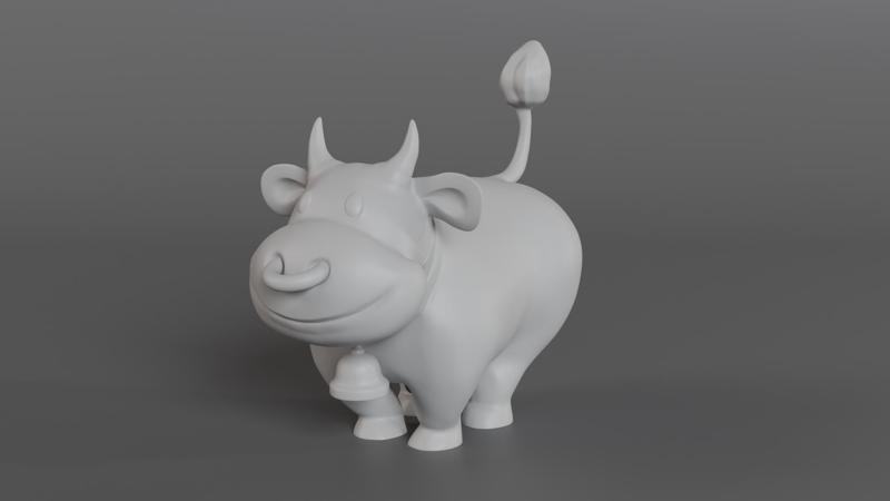 Mario Kart World Cow - Model for 3D printing