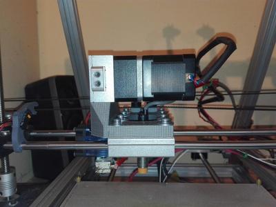  X carriage all in one for e3d v6 and bulldog ,for long Alu/Printed blocks. 