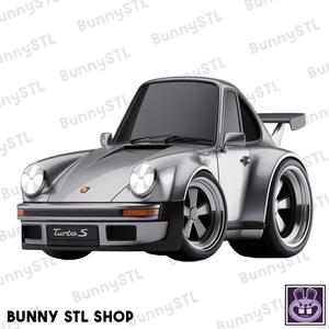 Tooned Porsche 911 Model