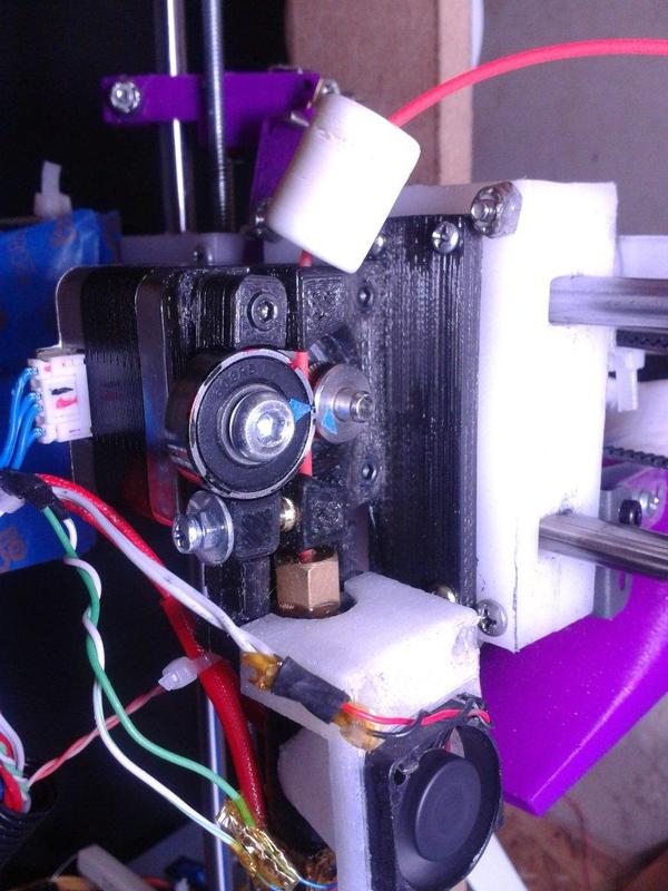 Slim Direct Extruder for Chinese J-Head Hotend