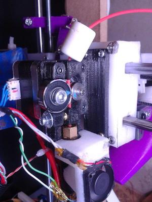 Slim Direct Extruder for Chinese J-Head Hotend