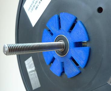 Parametric Filament Spool Hub with 608ZZ bearing