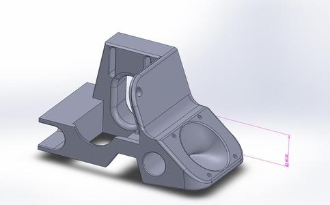Davinci 1.0 E3D V6 Bowden X Carriage LM8UU
