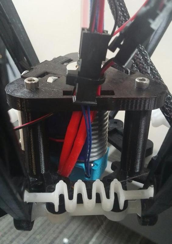E3D V6 Rostock Max V2 Mount Resized