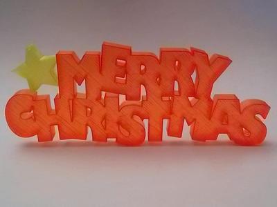Merry Christmas Sign