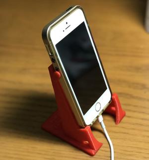 Phone Stand - 12 sizes! Clearance for charging and fits landscape, too!