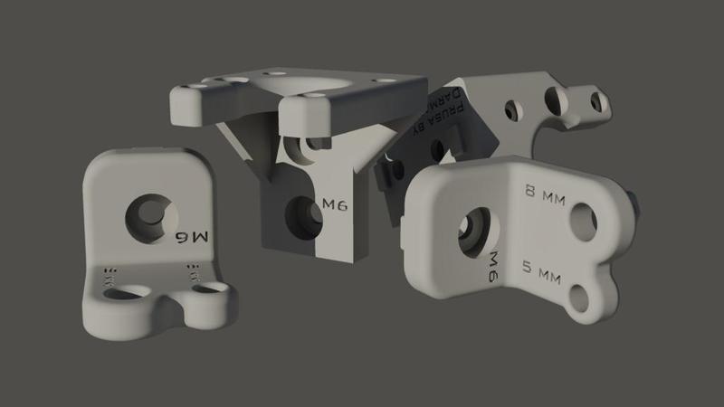 Another rework of aluminum extrusion Prusa