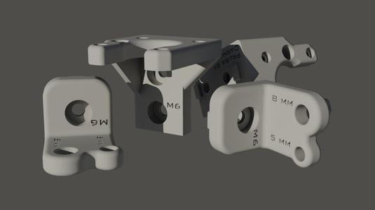 Another rework of aluminum extrusion Prusa