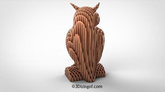 Fluidic Owl by Dizingof
