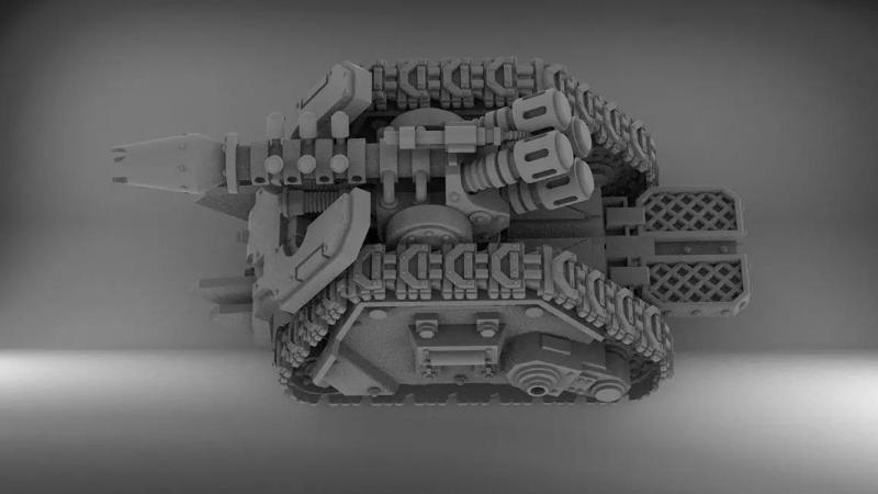Legion Longsword with Gravitic Cannon