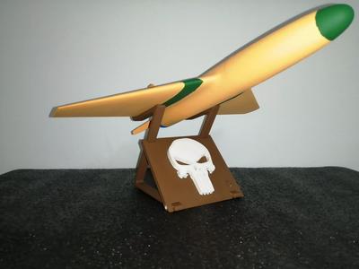 TUSAS TURNA IHA - Flying Home Decor 3D Print Airplane UAV