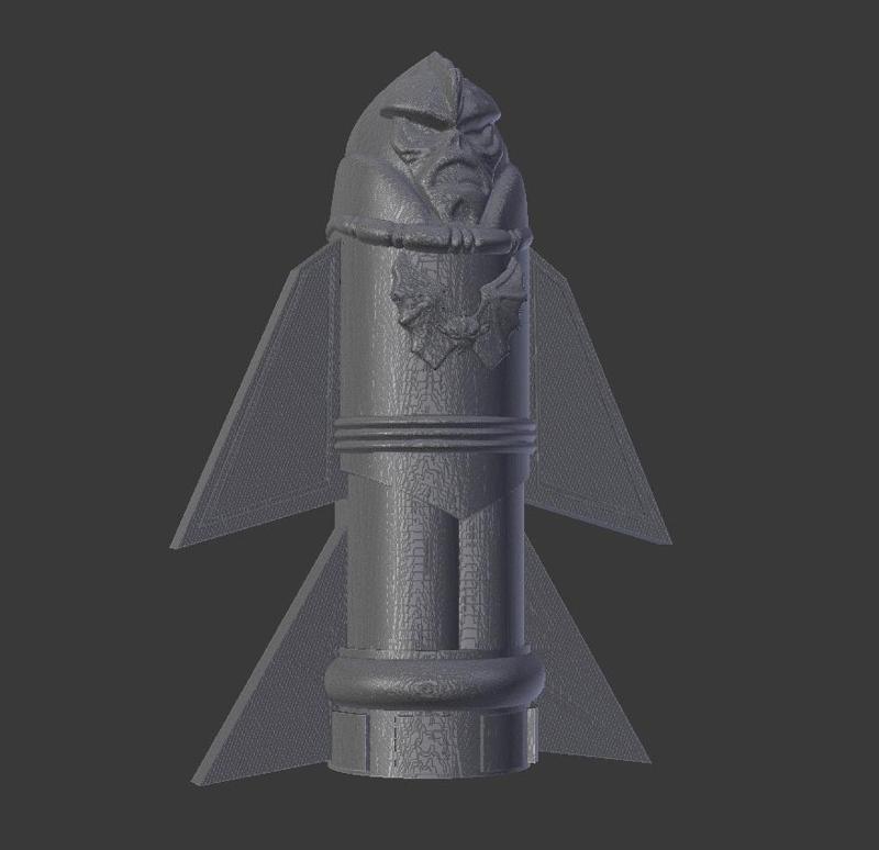 MOTU She-Ra Hordak Rocket Form Custom