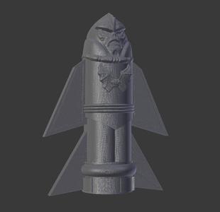 MOTU She-Ra Hordak Rocket Form Custom