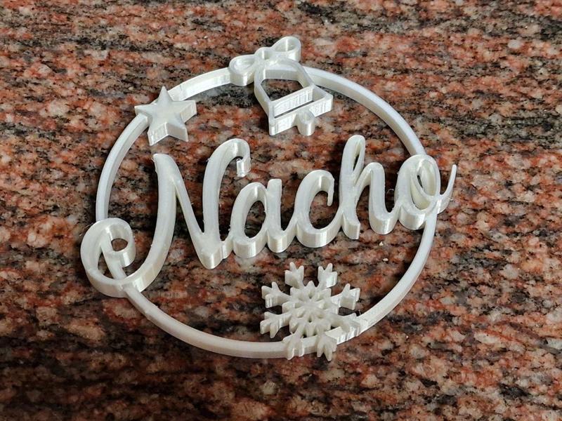 Nacho Christmas ornament