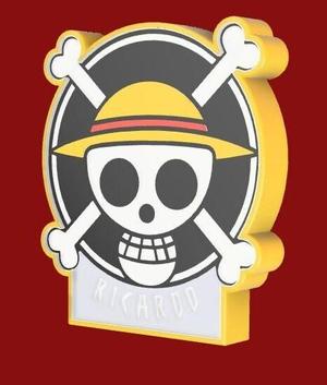 Name led one piece - Ricardo