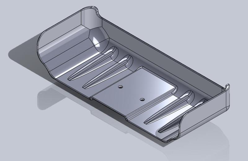 1/10th Scale RC Car Buggy Wing