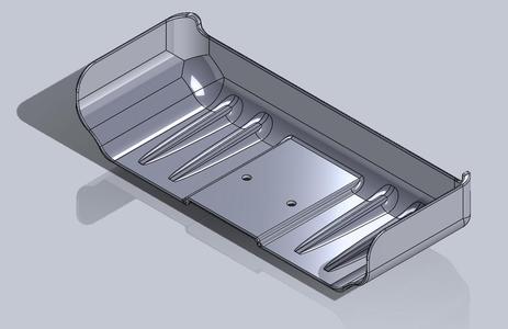 1/10th Scale RC Car Buggy Wing