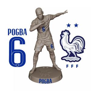 Paul Pogba Dabbing Celebration - 3D Printable Statue