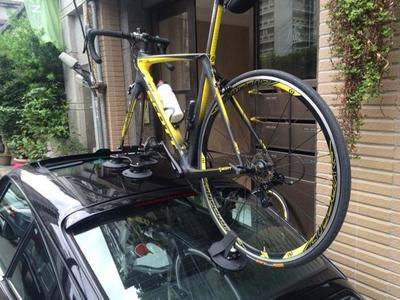 Rear wheel mount for Seasucker bike rack