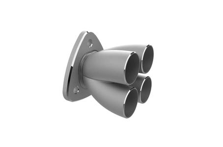 Exhaust header manifold flange
