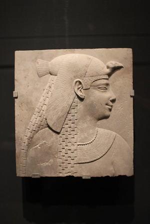 Relief Plaque Depicting a Queen or Goddess
