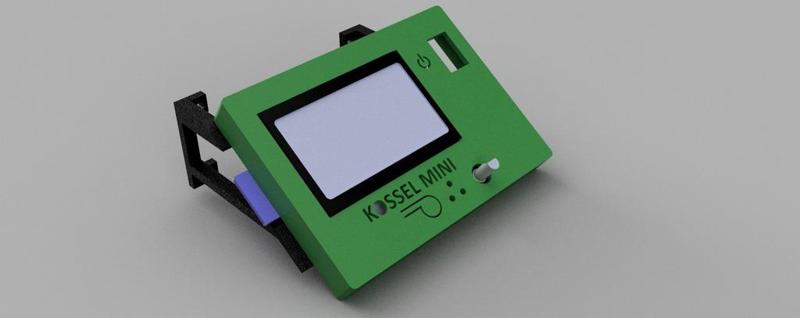 Kossel Mini Full Graphics LCD Controller Case/Mount
