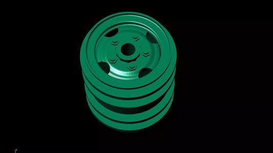 3D Models Double Wheels For B16 B36 JJRC Q61 DIY rc monster Car