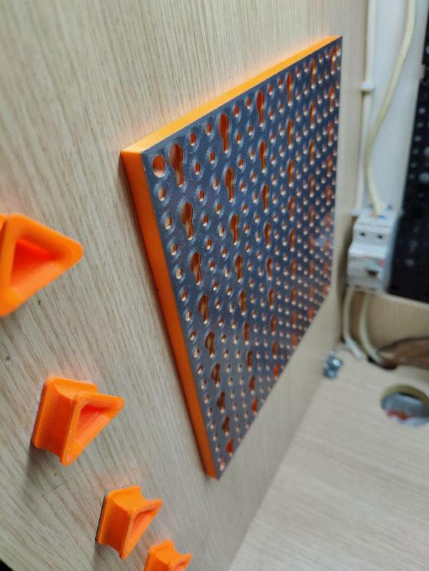 Pegboard (Tool panel) Kit with a Variety of Tools