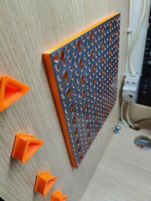 Pegboard (Tool panel) Kit with a Variety of Tools