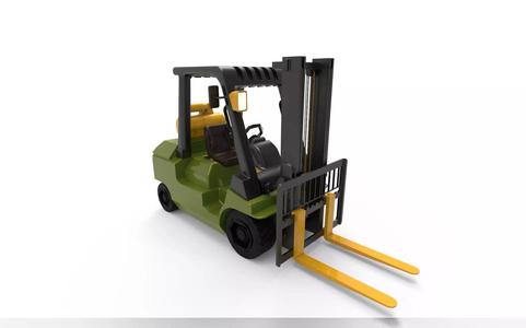 Forklift 3d printed