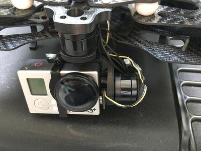 Black Snapper 3D-Gimbal for GoPro Hero3+