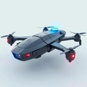 Cyberpunk Police Drone 🚨