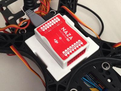 Mount on FPV250 quad for Naza