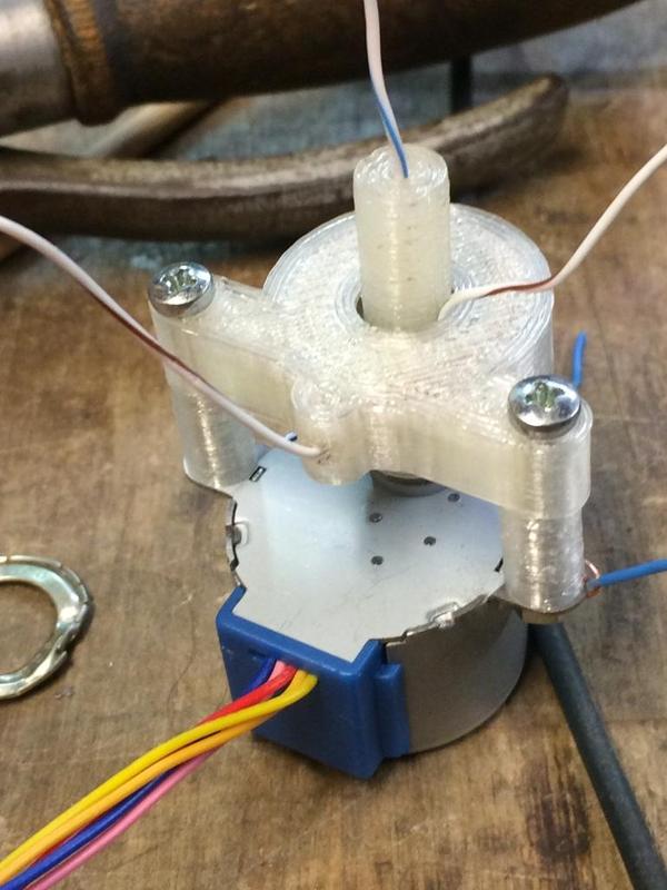 Slip Ring with 608 Bearing for 28BYJ-48 Stepper Motor