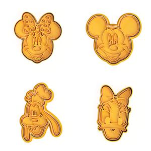 Mickey Mouse cookie cutter set / Set Mickey Mouse cookie cutters / Set Cortadores de Galletas Mickey Mouse
