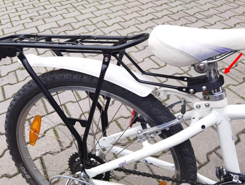 Bicycle rack mount