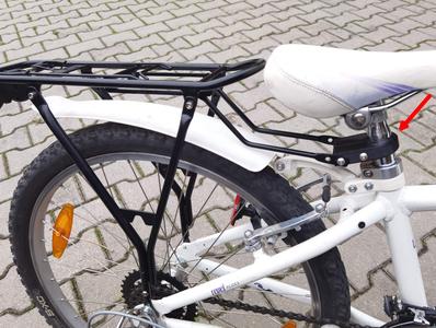 Bicycle rack mount