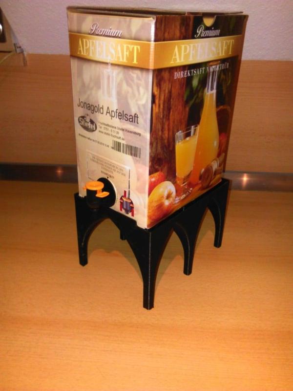 distance for bag in box Apple juice