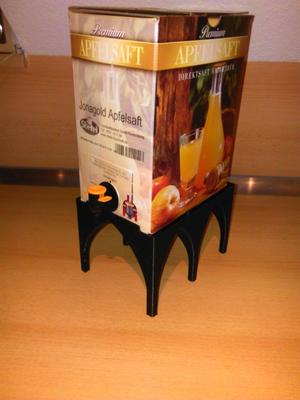 distance for bag in box Apple juice