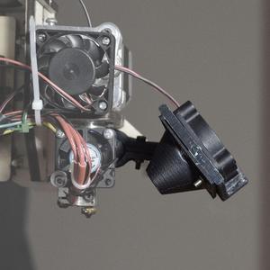 Ball Joint Fan mount for Printrbot Simple