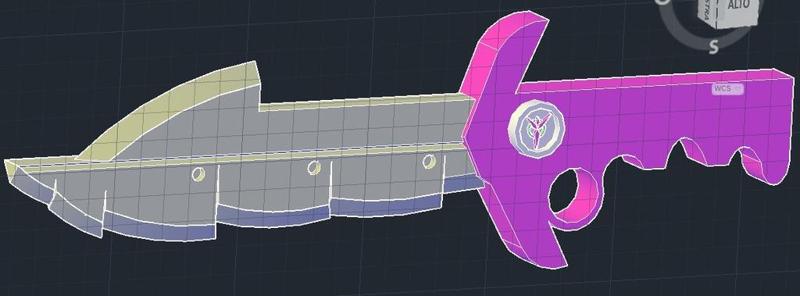 Planetside 2 1:1 Scale Vanu Sovereignty Knife
