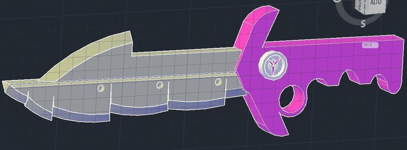 Planetside 2 1:1 Scale Vanu Sovereignty Knife